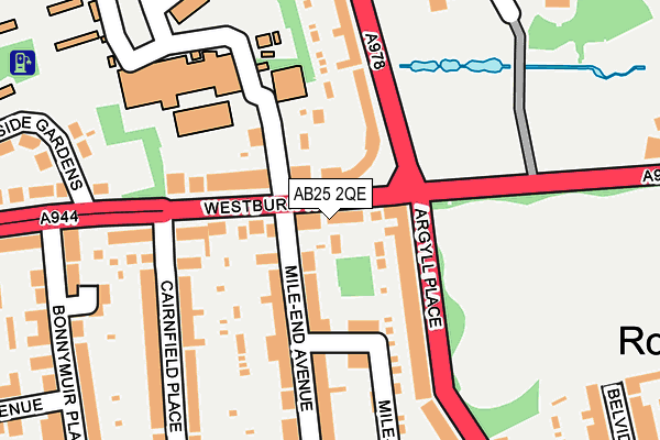 Map of WØULV LTD at local scale