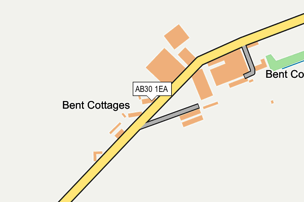 AB30 1EA map - OS OpenMap – Local (Ordnance Survey)