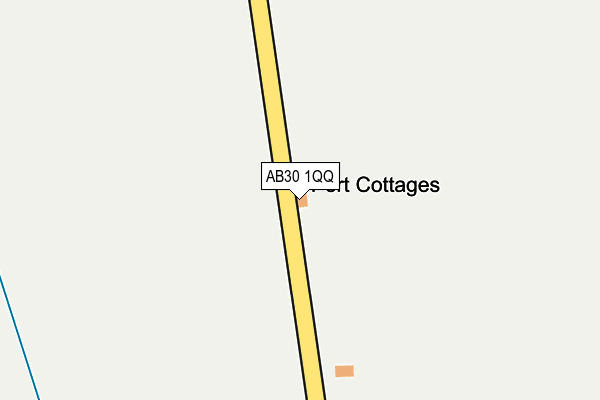 AB30 1QQ map - OS OpenMap – Local (Ordnance Survey)
