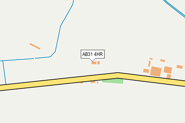 AB31 4HR map - OS OpenMap – Local (Ordnance Survey)