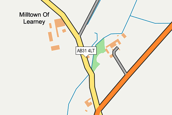 AB31 4LT map - OS OpenMap – Local (Ordnance Survey)