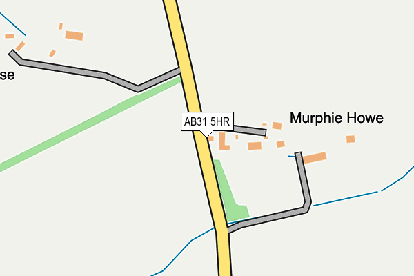 AB31 5HR map - OS OpenMap – Local (Ordnance Survey)