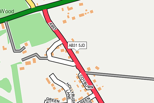 AB31 5JD map - OS OpenMap – Local (Ordnance Survey)