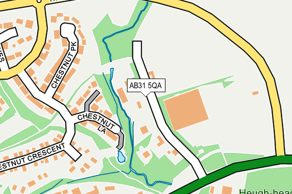 AB31 5QA map - OS OpenMap – Local (Ordnance Survey)