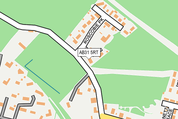 AB31 5RT map - OS OpenMap – Local (Ordnance Survey)