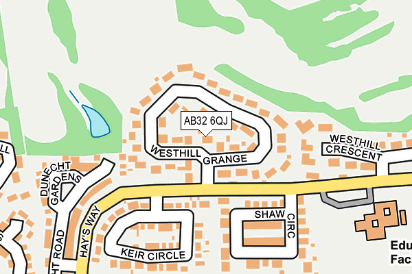 Map of ANGUS BUSINESS LTD at local scale