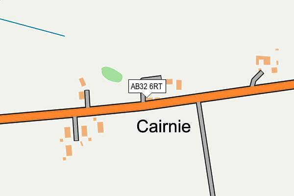 AB32 6RT map - OS OpenMap – Local (Ordnance Survey)