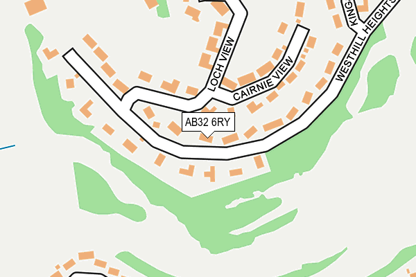 Map of ALLAHEAD LTD at local scale