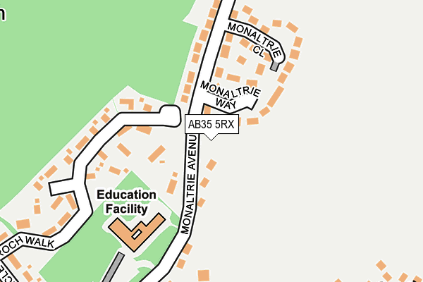 Map of J & M COWIE HOLDINGS LIMITED at local scale