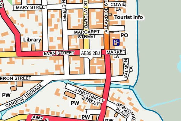 Map of BARCLAY STREET FOOD LTD at local scale