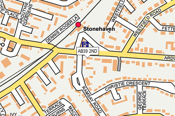 AB39 2ND map - OS OpenMap – Local (Ordnance Survey)