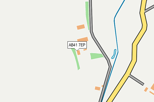 AB41 7EP map - OS OpenMap – Local (Ordnance Survey)