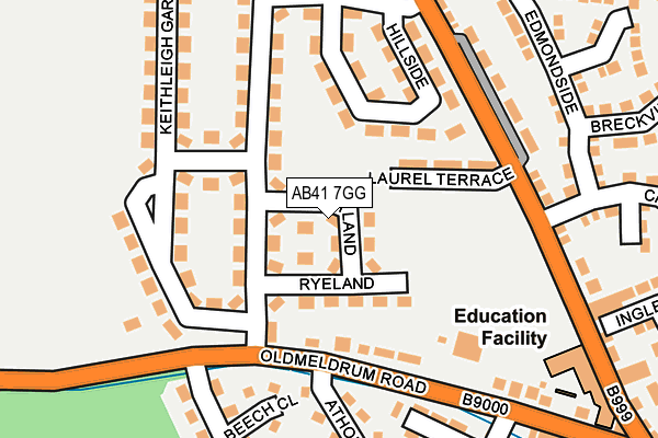 Map of BOYD HYDRAULICS LIMITED at local scale
