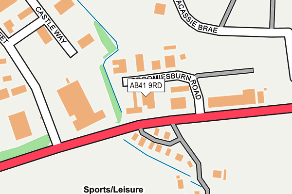 Map of B4BW LTD. at local scale
