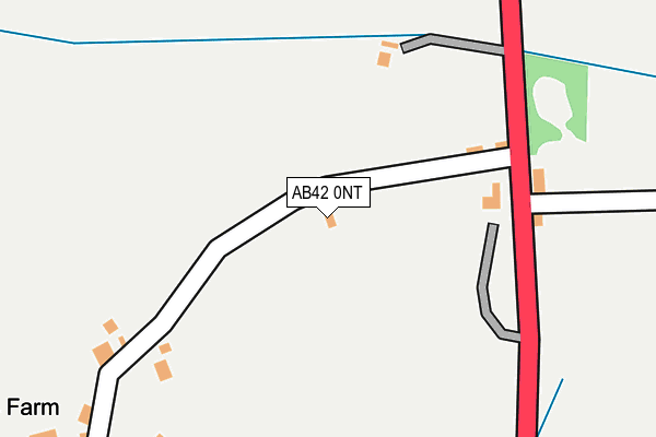 AB42 0NT map - OS OpenMap – Local (Ordnance Survey)