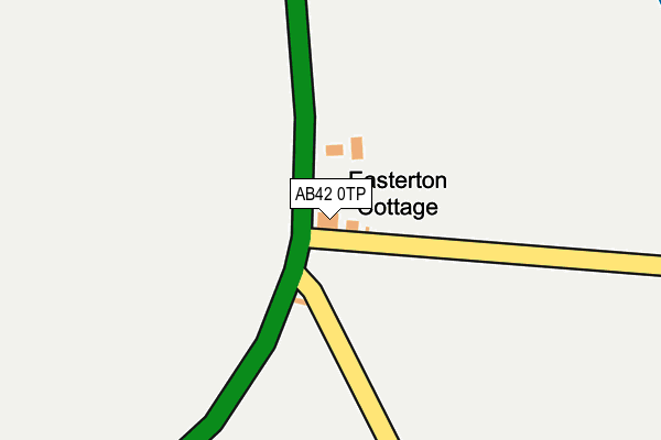 AB42 0TP map - OS OpenMap – Local (Ordnance Survey)