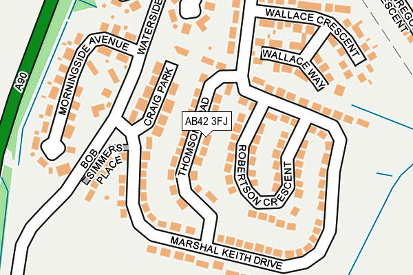 Map of PRAEDIUM PROPERTIES LIMITED at local scale