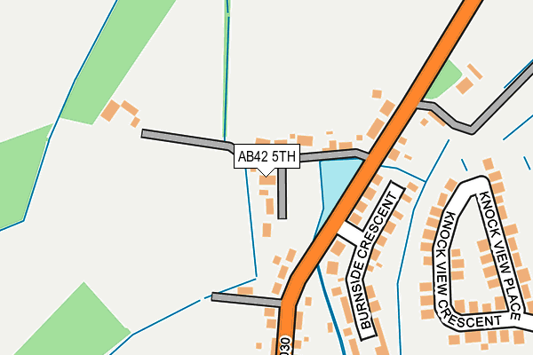 AB42 5TH map - OS OpenMap – Local (Ordnance Survey)