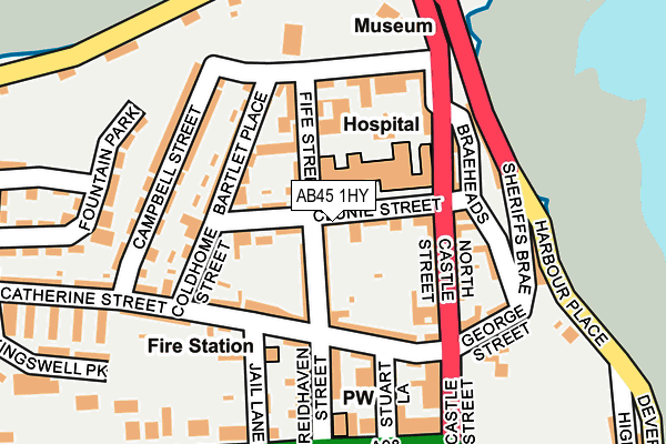 Map of RUSH DISTRIBUTION LTD at local scale