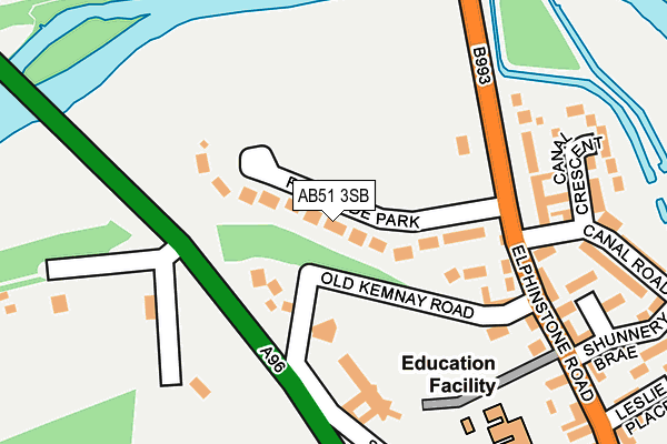 Map of ELMSEAT LIMITED at local scale