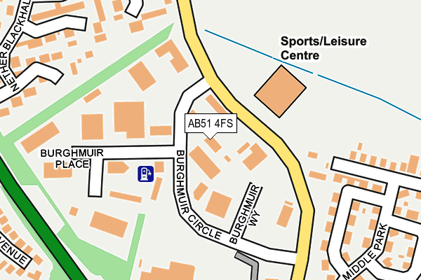 Map of A2BCONTAINERS LTD at local scale