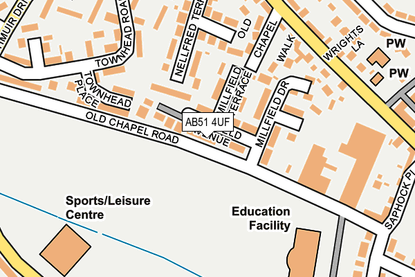 Map of CAS PROPERTY GROUP LTD at local scale