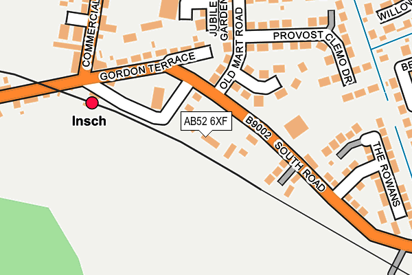 Map of INSCH SELF STORAGE LTD at local scale