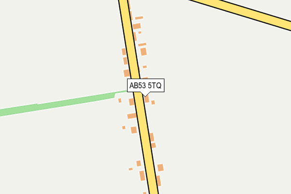 AB53 5TQ map - OS OpenMap – Local (Ordnance Survey)