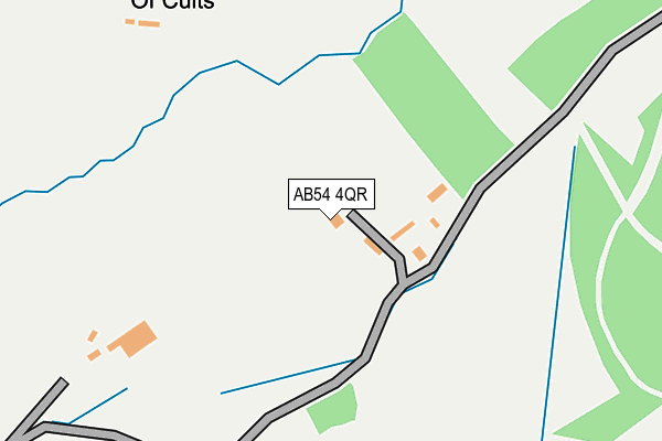 AB54 4QR map - OS OpenMap – Local (Ordnance Survey)