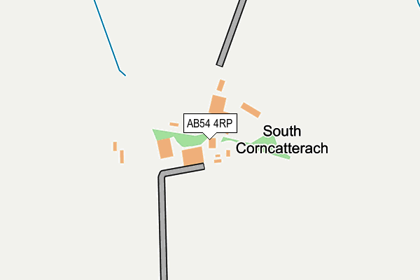 AB54 4RP map - OS OpenMap – Local (Ordnance Survey)