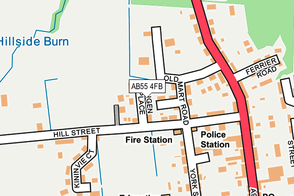Map of MARK STRATHDEE LIMITED at local scale