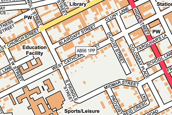 Map of JOMAR MES LTD at local scale