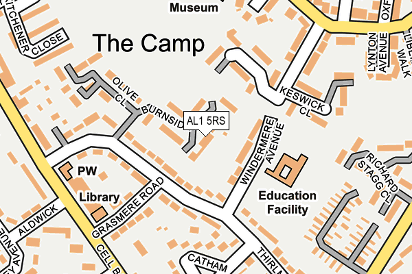 Map of FAMILY PROPERTY VENTURE LTD at local scale