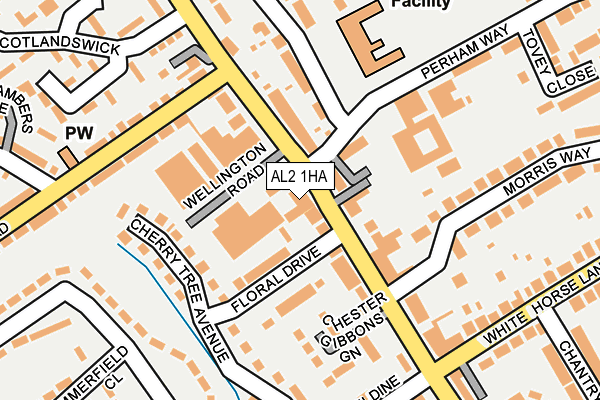 Map of JTL SCENERY LTD at local scale