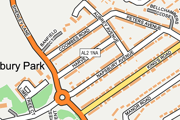 Map of ISKHA LTD at local scale