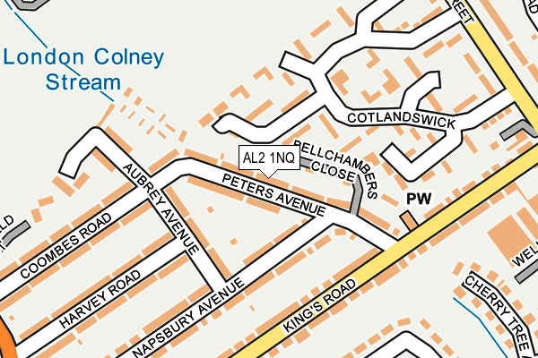Map of STEPHEN HURLEY CONSULTING LTD at local scale