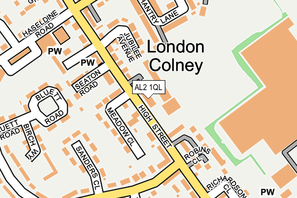 Map of NUMBER 4 HIGH STREET LIMITED at local scale