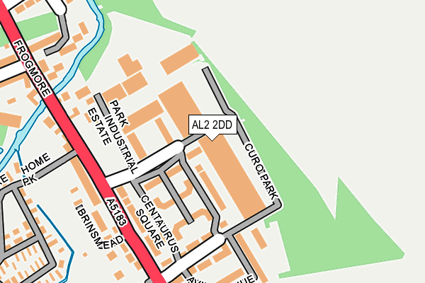 Map of MELLCREST LIMITED at local scale
