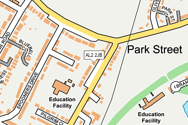Map of SYCAMORE DRIVE LIMITED at local scale