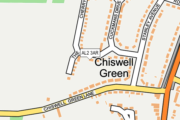 Map of SILVERFERN GARDENING LIMITED at local scale
