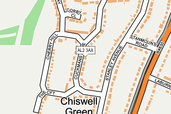 Map of CEEDEES HUB LTD at local scale