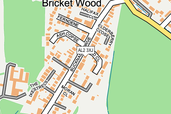 Map of GIBBARD LIMITED at local scale