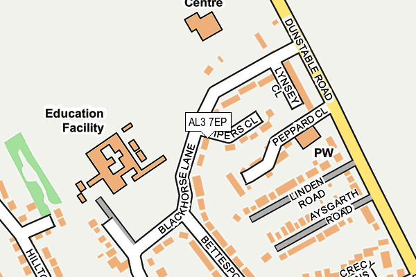 Map of KENILWORTH GRAY LTD at local scale
