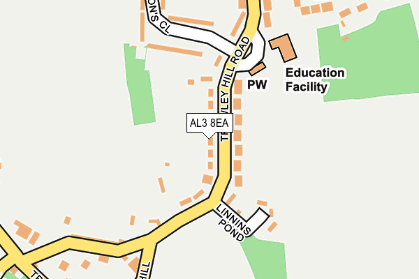 Map of LORE AND EDDIE'S JOINERY LTD at local scale