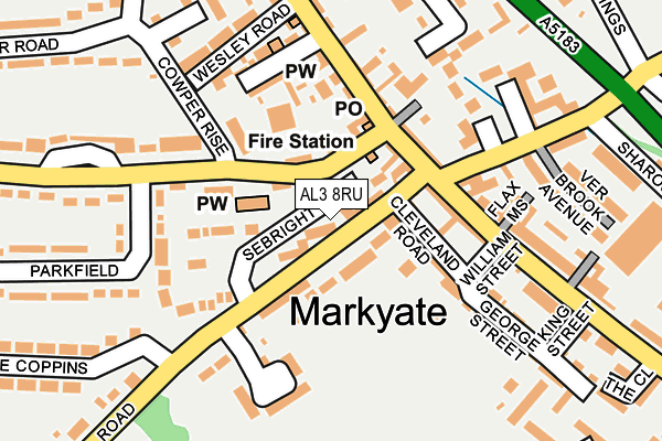 Map of PREMIER MARKETING SOLUTIONS LTD at local scale