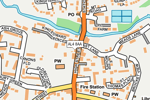 Map of GREEN PARK STUDIO LTD at local scale