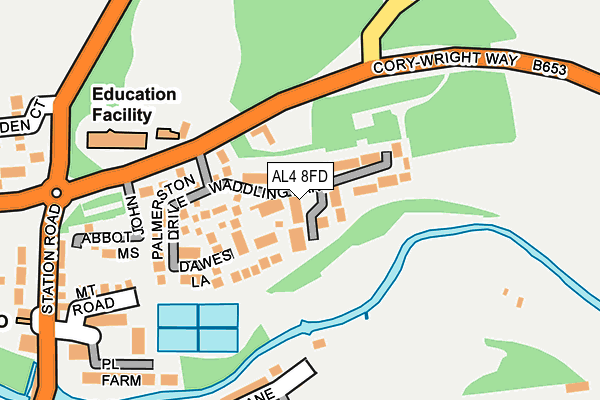 Map of MAKE HEADWAY LTD at local scale