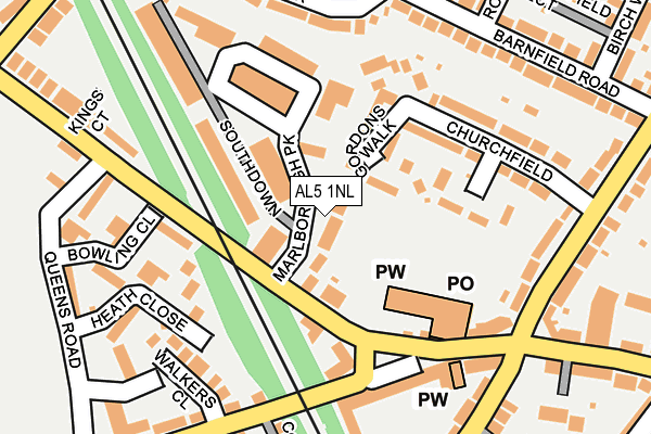 Map of THE SMALL REMOVAL CO. LIMITED at local scale