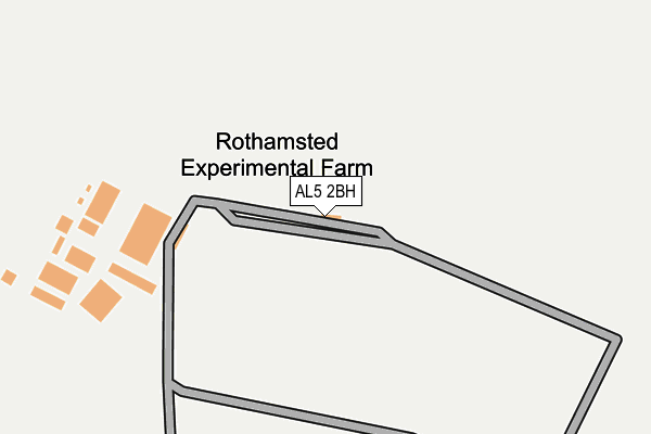 AL5 2BH map - OS OpenMap – Local (Ordnance Survey)