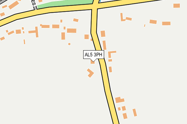 AL5 3PH map - OS OpenMap – Local (Ordnance Survey)